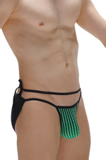 Bikini de encaje verde Ascou